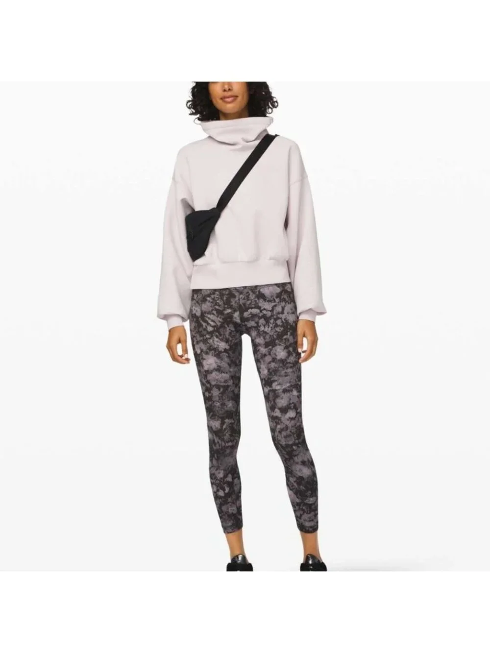 Lululemon Full Flourish Pullover Light Chrome